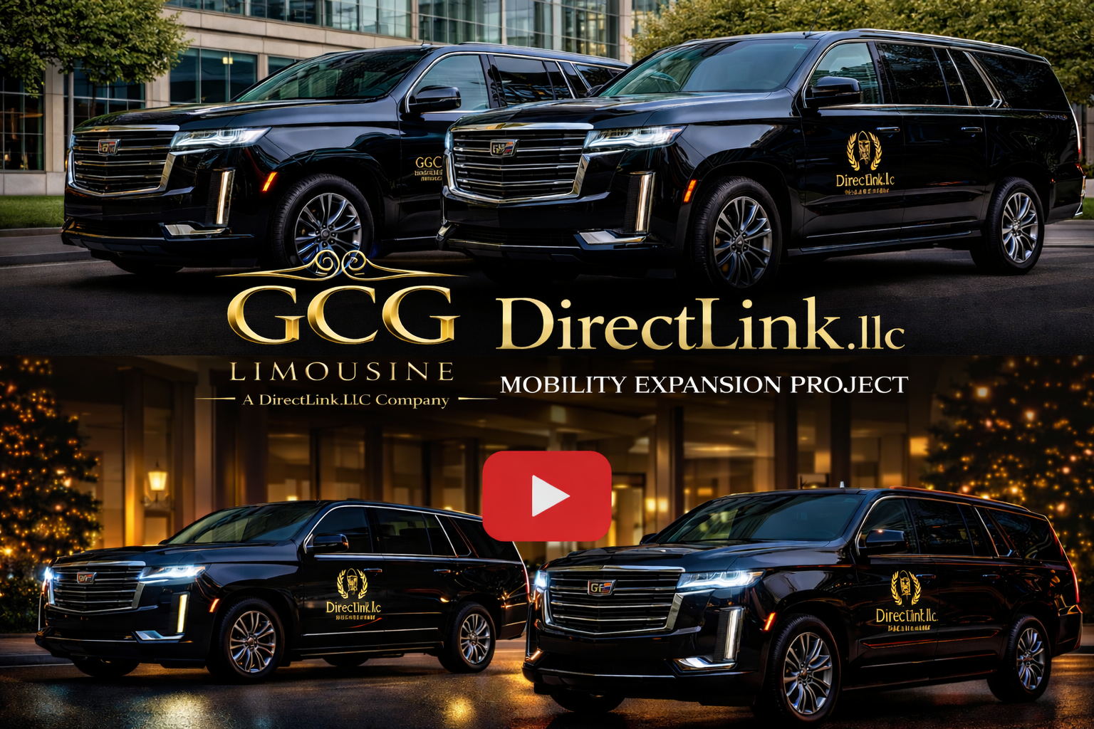 GCG Limousines vehicle concept (day and night)